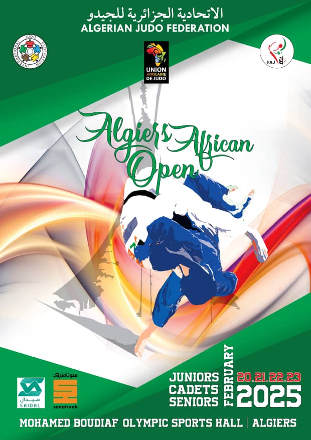Open Africain d’Alger de Judo: 56 athlètes de 15 pays présents pour l’évènement